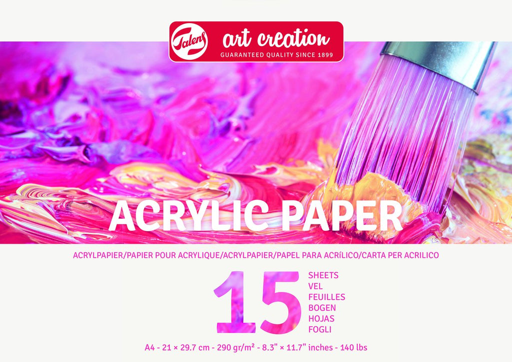 Talens Art Creation Acrylic Paper Pad – A4