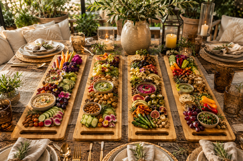 Bamboo Charcuterie Board 31.5" inch X 7.9" inch | 80 X 20 Cm
