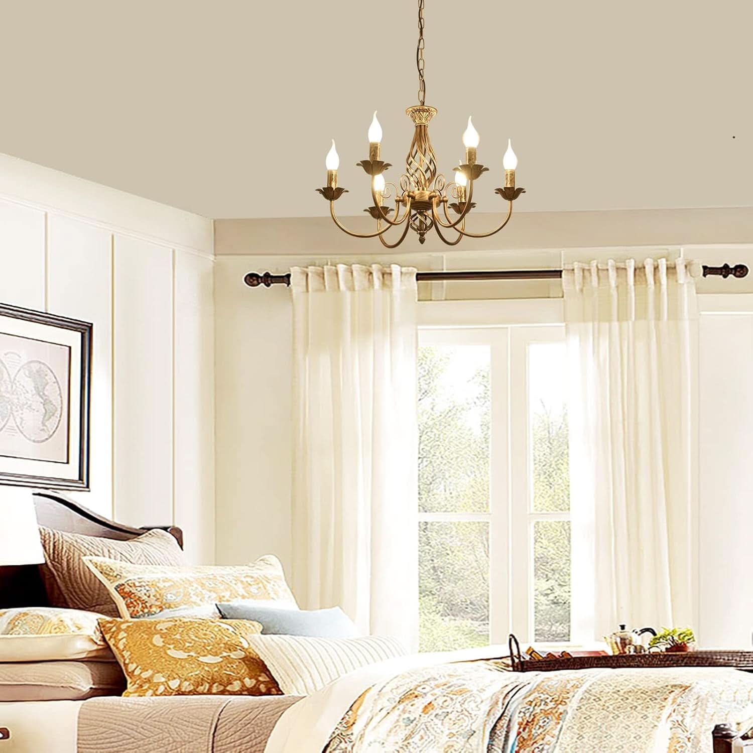 Bronzed Heritage Chandelier