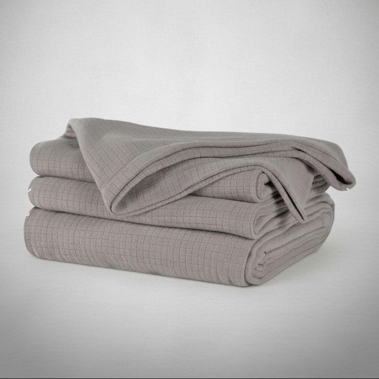 Grid Pattern Fleece Blankets