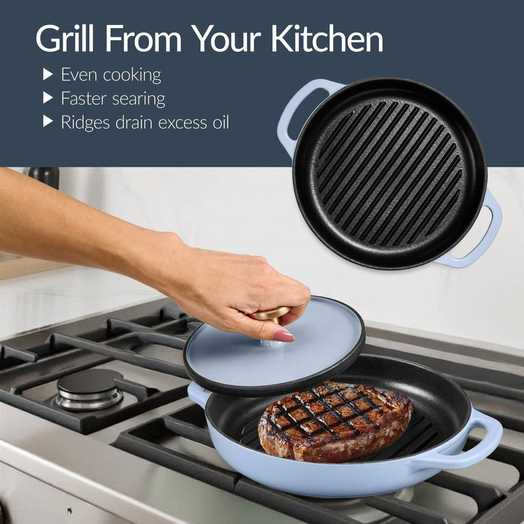 6-Piece Cast Iron Cookware Set