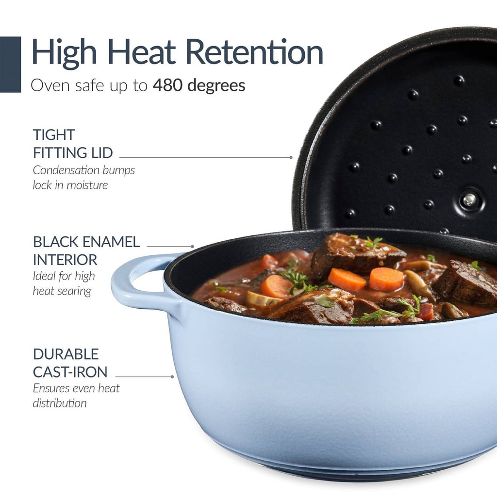 6-Piece Cast Iron Cookware Set