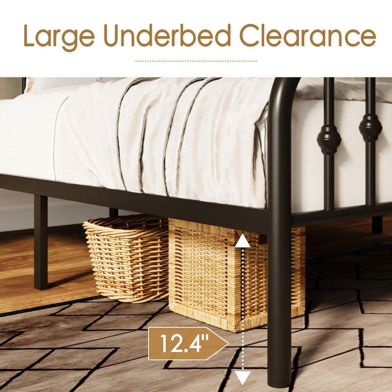 Queen Farmhouse Platform Bed