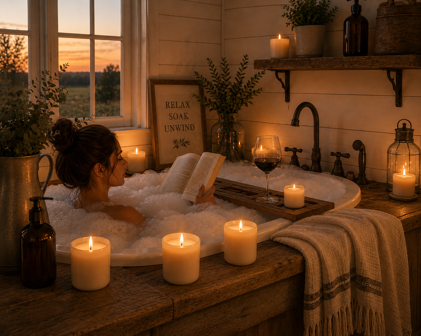 Moonlit Ember Candle-Starlit