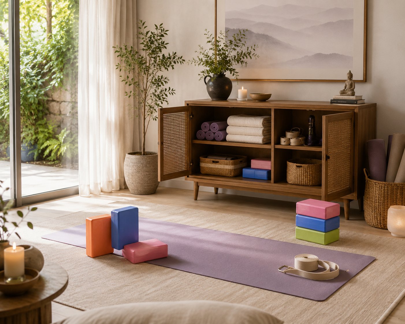 Everyday Alignment Yoga Block Set – 6 Piece