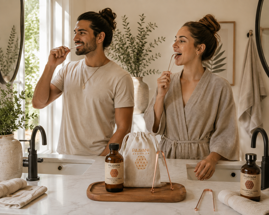 Ayurvedic Oral Care Ritual Set