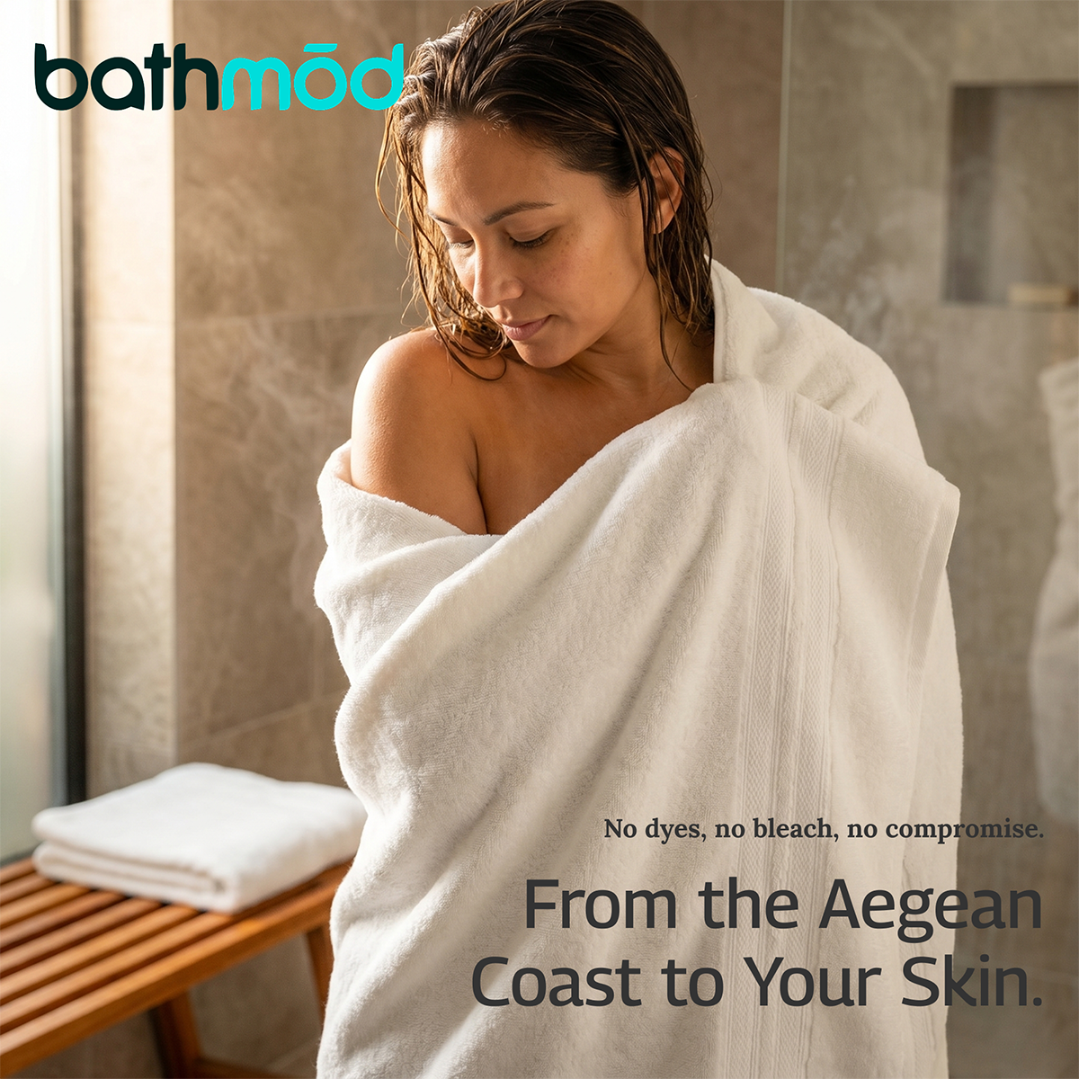 Luxury Organic Turkish Cotton Bath Towels