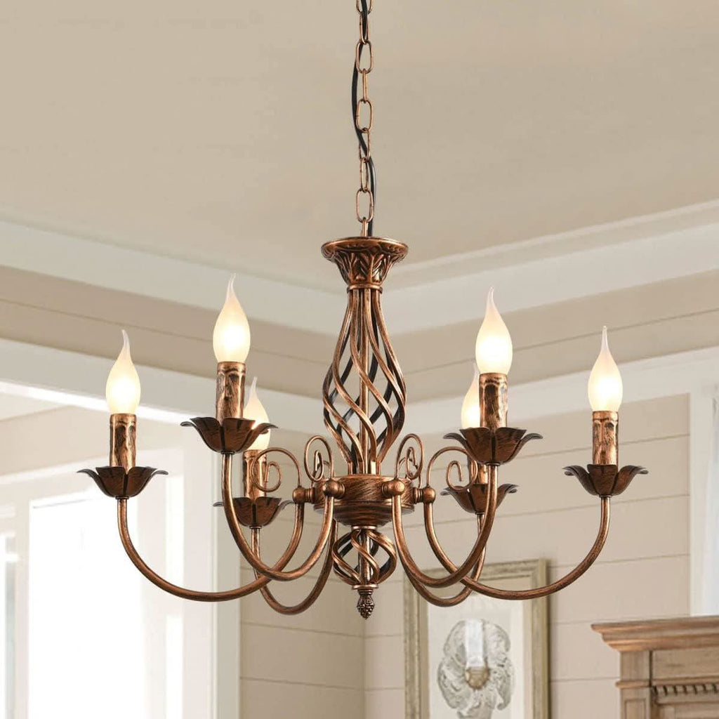 Bronzed Heritage Chandelier