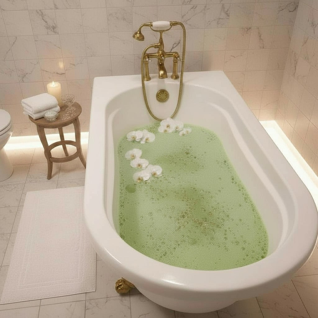 Organic Matcha Green Tea Bath Bomb