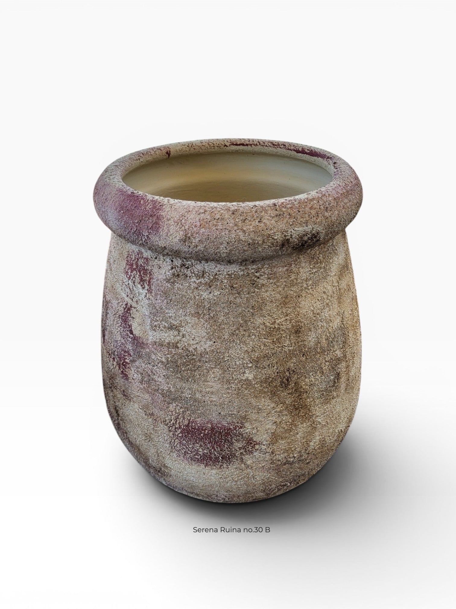Terracotta Mineral Patina Statement Vase