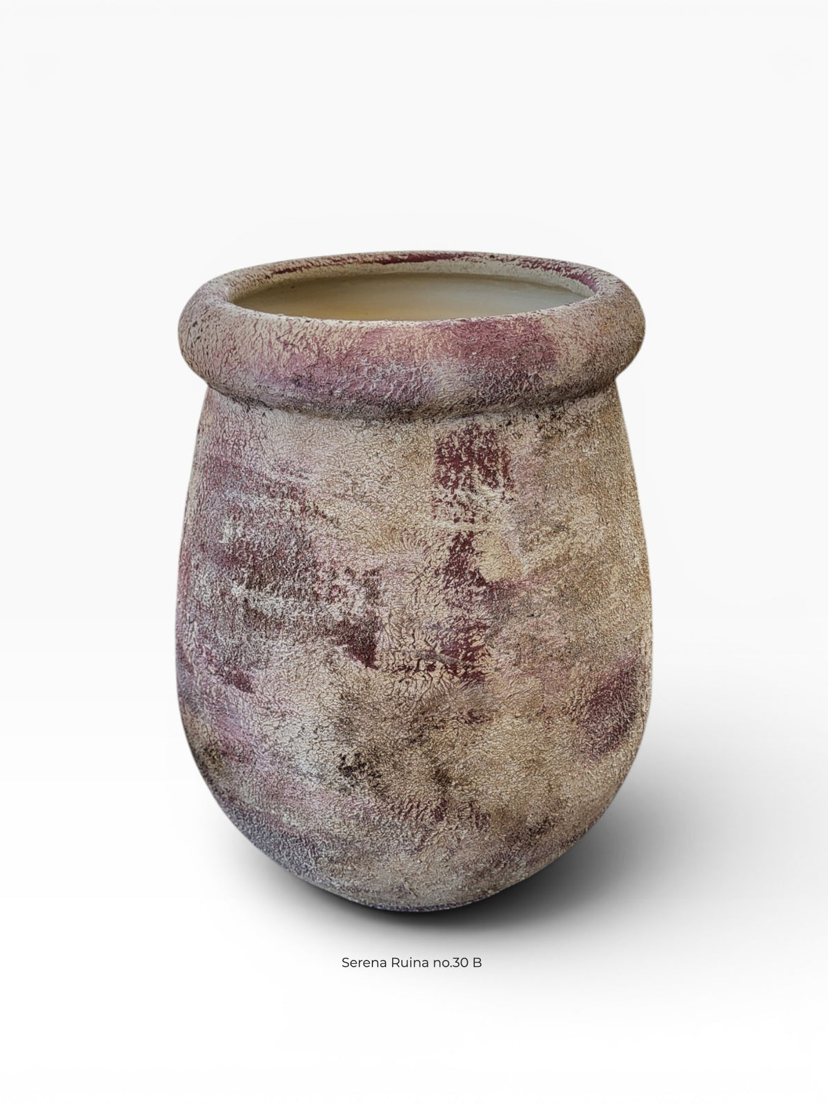 Terracotta Mineral Patina Statement Vase