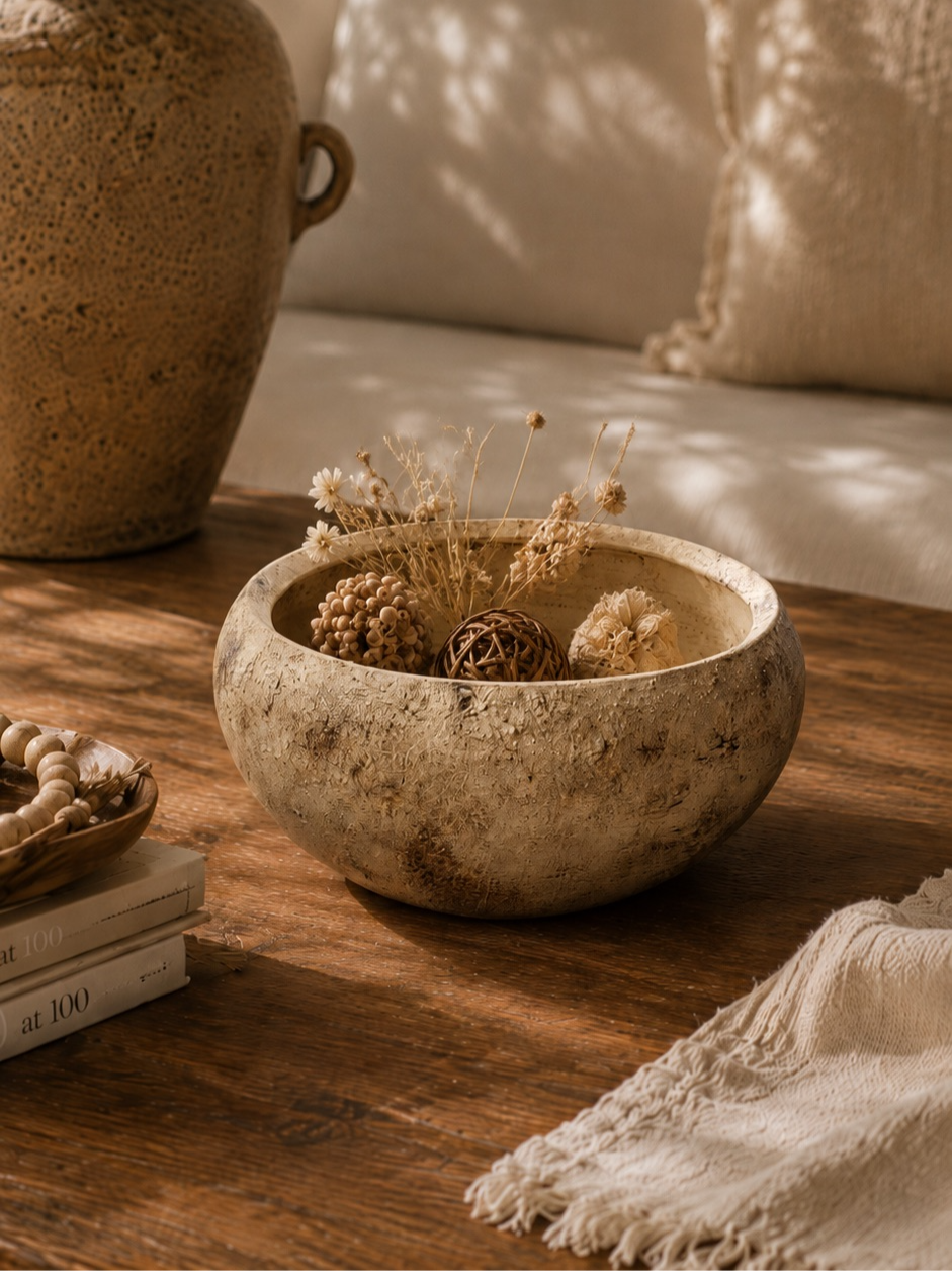 The Gathered Earth Terracotta Bowl