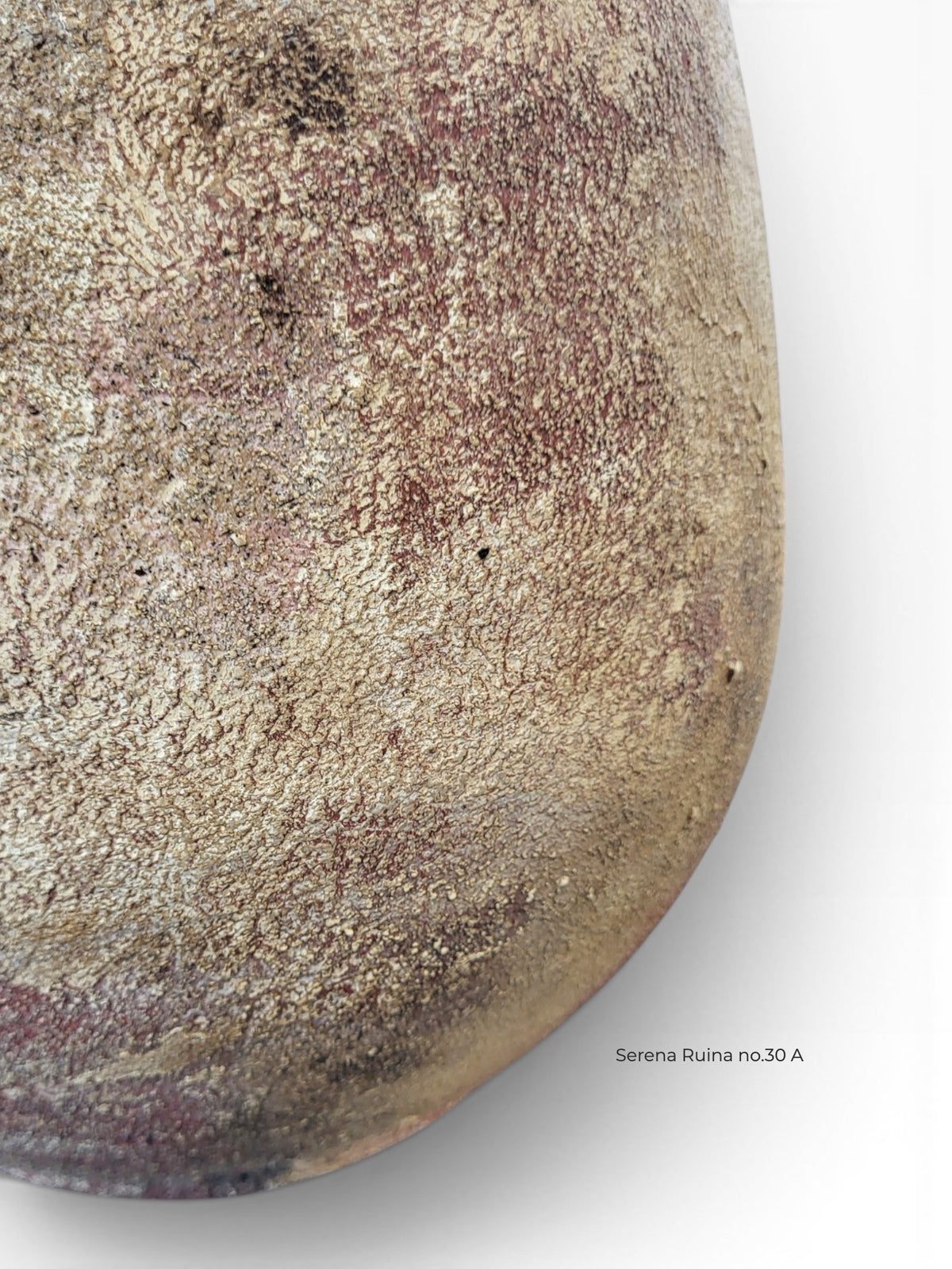 Terracotta Mineral Patina Statement Vase