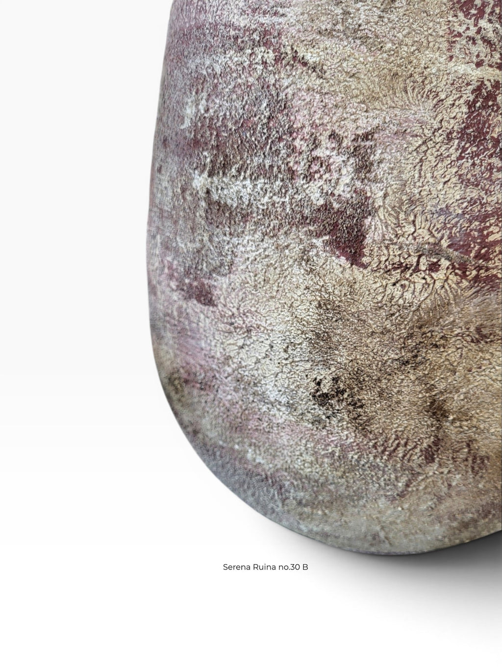 Terracotta Mineral Patina Statement Vase