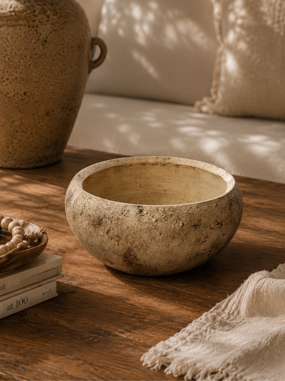 The Gathered Earth Terracotta Bowl