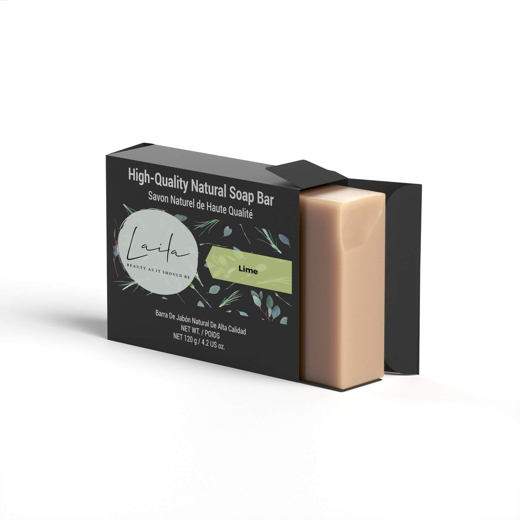 Natural Lime Goat Milk Botanical Bar Soap