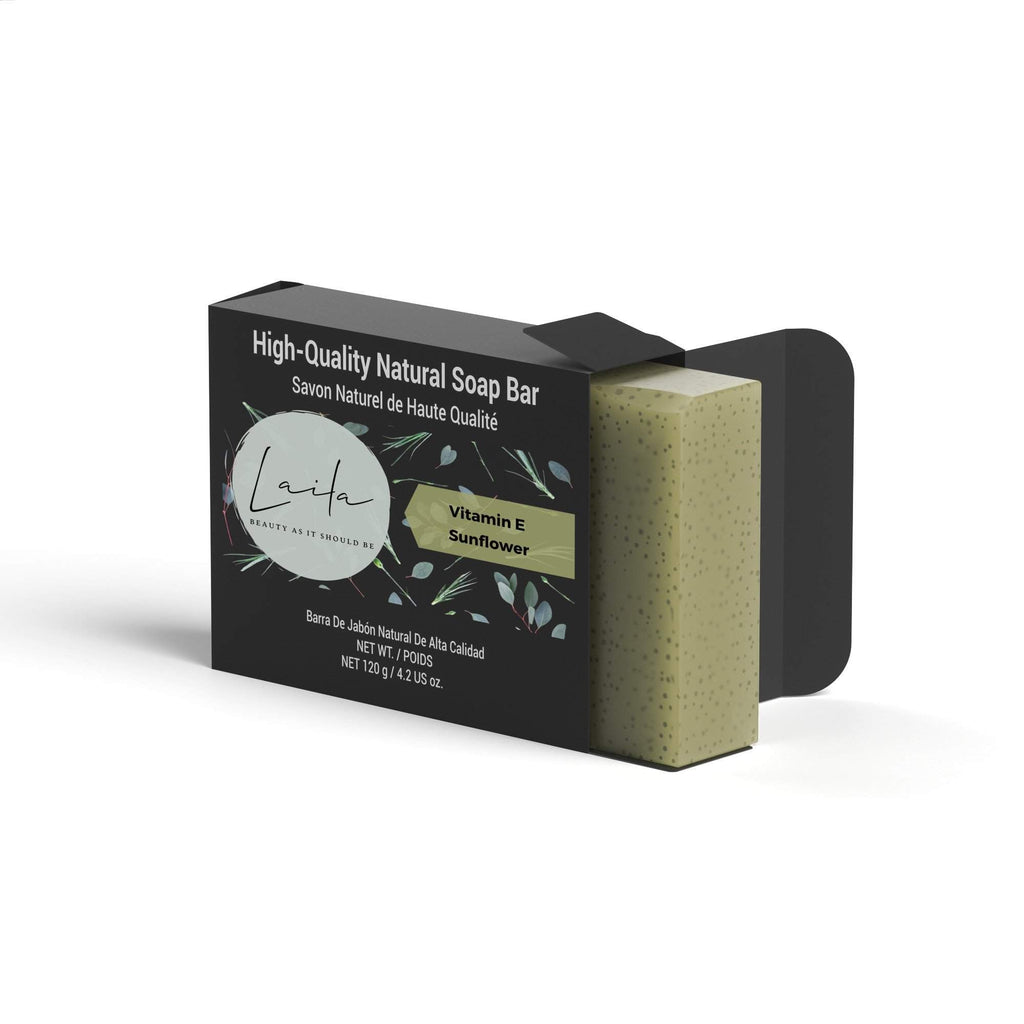 Natural Sunflower Goat Milk Botanical Soap Bar